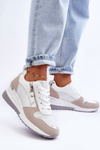 Sneakersy Damskie Koturn Suwak Wielobarwne C1058