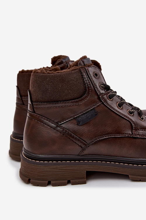 Men's Insulated Boots Wrangler 20253034.IKU Dark Brown