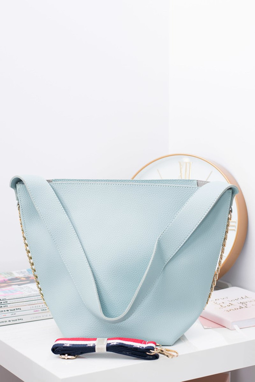 Turquoise Women's A4 Shopper Bag