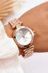 Women's Steel Watch With Zircons Giorgio&Dario Rose Gold