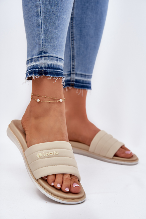 Ladies Slippers Inblu Beige SF000003