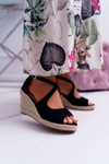Women's Espadrilles Sandals Black Margus