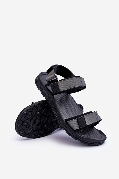 Men's Sporty Sandals 4F 4FSS23FSANM017-25S Grey