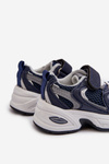 Children's Sports Sneakers with Velcro Navy Blue Rulagia