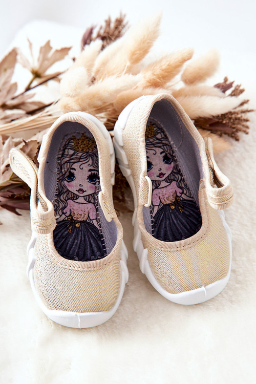 Flip-flops Ballerinas Befado Shiny 109P224 Gold