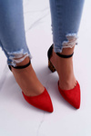 Women's Panther Red Ferri Stiletto Pumps