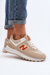 Women's Beige Sports Sneakers Lifari