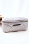 Quilted cosmetic bag Monnari CSM0030-022 Silver