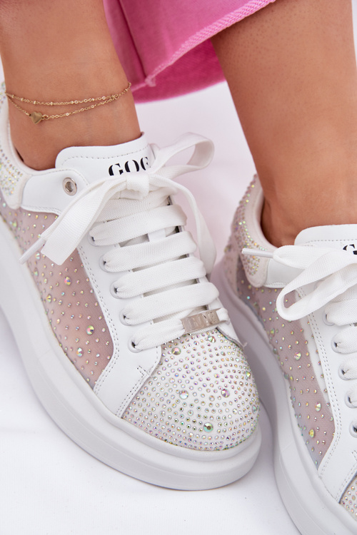 Decorated platform sneakers GOE NN2N4021 black