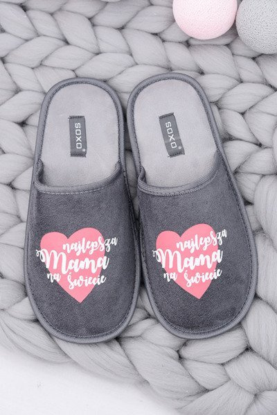SOXO Ladies Slippers World's Best Mom
