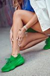 Buty Sportowe Wsuwane Damskie Zielone Dalmiro