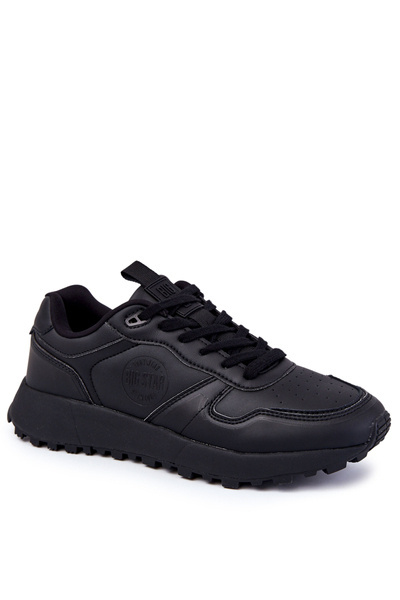 Buty Sportowe Męskie Klasyczne Memory Foam Czarne Big Star KK174232