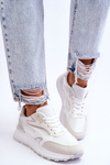Women's Platform Sports Shoes White Henley