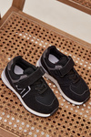 Sportowe Buty Dziecięce Sneakersy Czarne Galisse