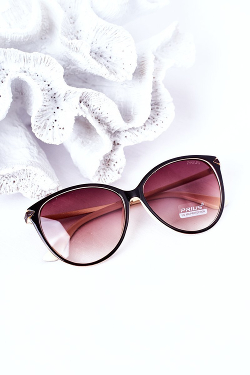 Women's Sunglasses Brown-Beige Ombre