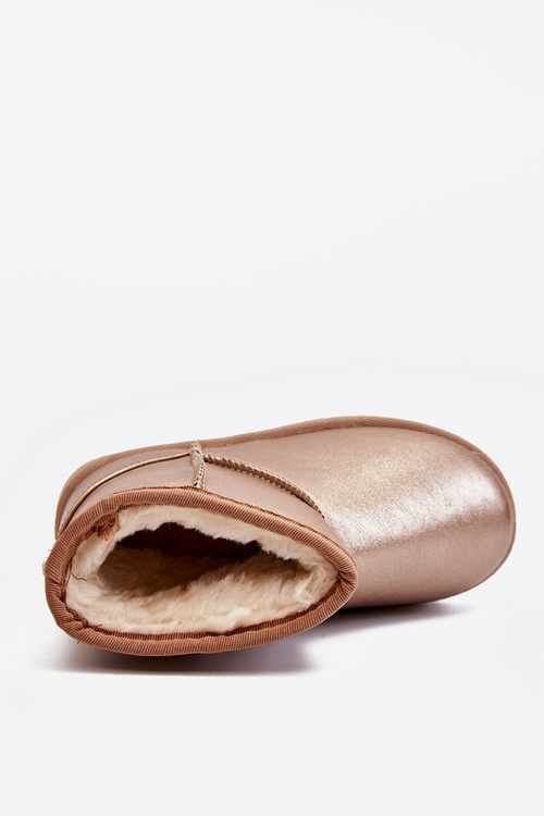 Children's Insulated Snow Boots Champagne Scooby