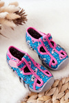 Boots Befado Velcro 190P100 Blue and pink