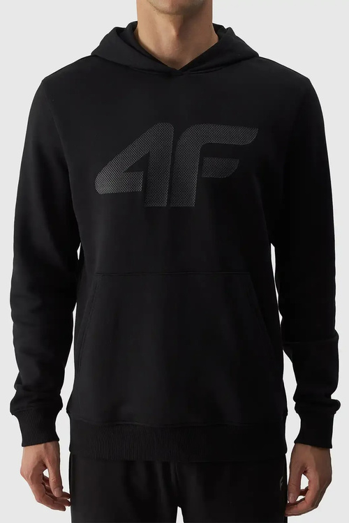 Men's Hoodie Pullover With Hood Black 4FWMM00TSWSM1464-20S