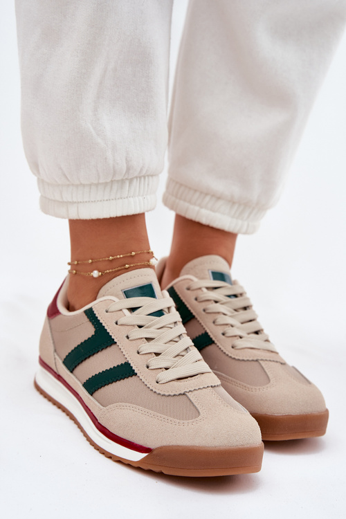 Low Women's Sneakers Dark Beige Rulaana