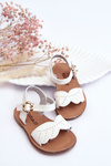 Classic Children's Sandals White Izzy