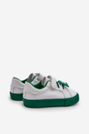Children's Sneakers Trainers With Bow White-Green Pennyn