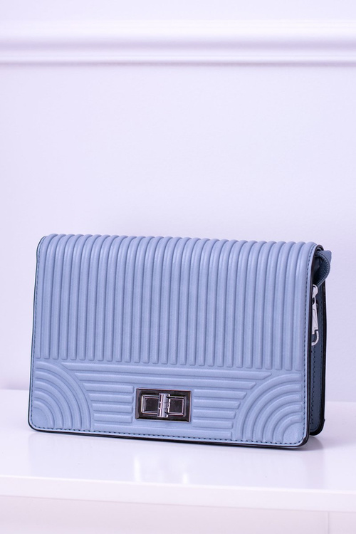 Blue Women's Classic Striped Handbag