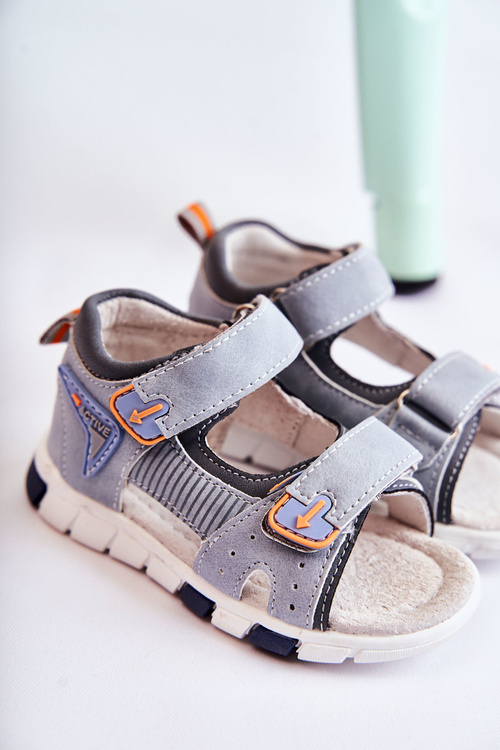 Comfortable Children's Sandals Grey Samell