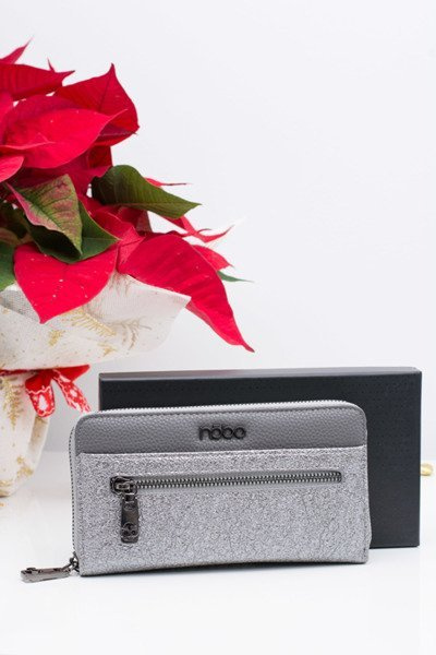 Stylish Women's Silver Grey Wallet Nobo
