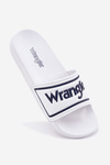 Męskie Klapki Białe WRANGLER AVERELL SLIDER MEN LOW 20251042.1FG