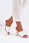 Elegant Ladies Heels White Raiza