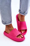 Fashionable Light Flip Flops On A Massive Sole Fuchsia Rebel