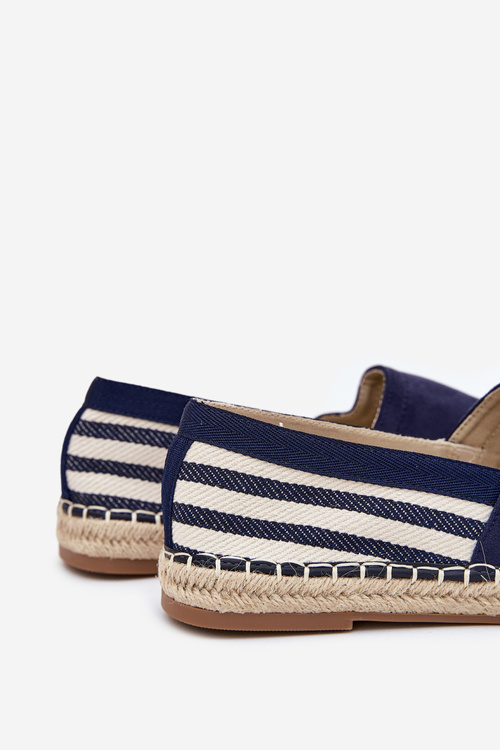 Men's Eco Suede Espadrilles Navy Nessar