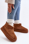 Women's Snow Boots On Thick Sole Camel Caliksa