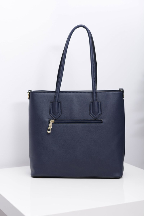 Women's Large Navy Blue Classic Handbag