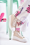 Women's High-top Sneakers Beige Carlyn