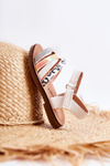 Children's Summer Sandals White Nelson