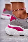 Women's Sneakers Memory Foam System Big Star KK274030 Grey