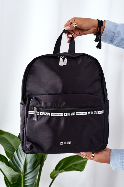 Women's Backpack Big Star II574042 Black