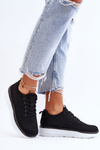 Women's Lace-up Sports Shoes Black Lavarone