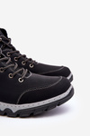 Men's Trekking Boots Fur-Lined Black Raisah
