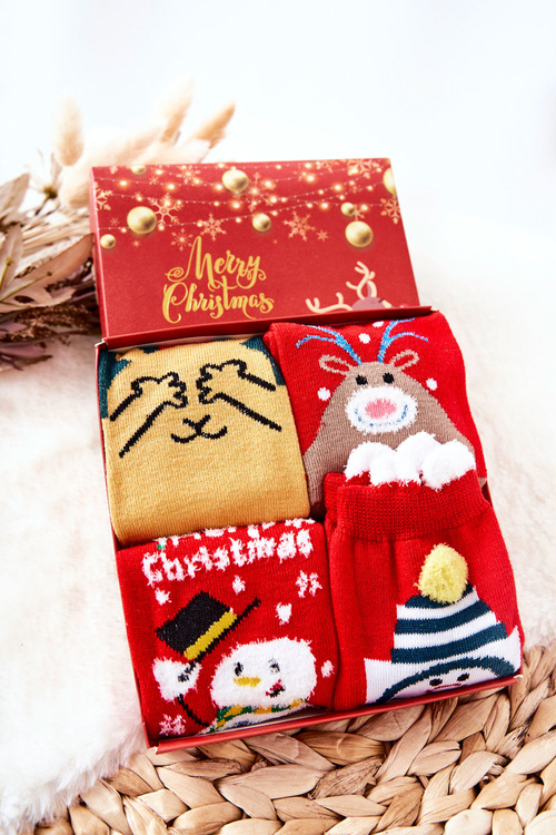 Kids' Socks Christmas Mix 2 Cosas Set of 4 Pairs 
