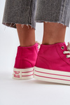 Women's Platform Sneakers Fuchsia Aineri