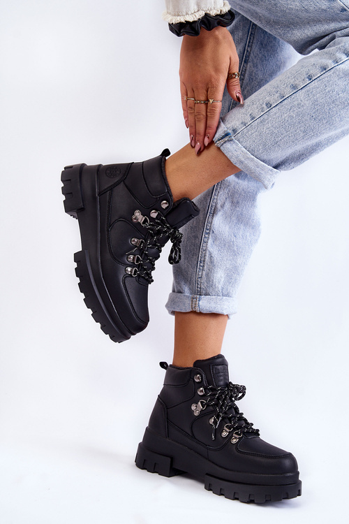 Buty Trekkingowe Damskie Czarne Lee Cooper LCJ-22-31-1435