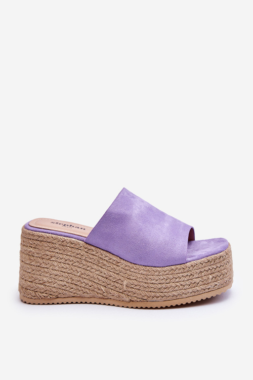 Women's Wedge And Platform Slippers Violet Ysabel