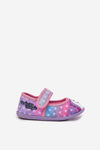 Ballerina Slippers For Girls With Velcro UNICORN Pink Silviera