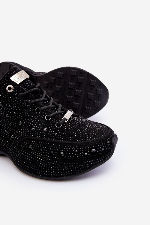 Women's Platform Sneakers GOE JJ2N4058 Black