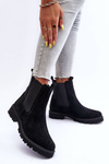 Suede Ankle Boots Nicole Black 2672