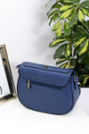 Women's Navy Blue Handbag Shoulder Letter Bag