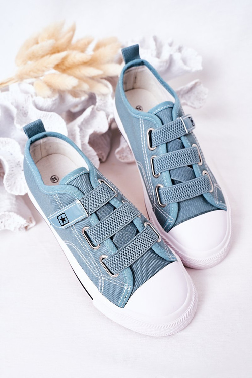 Children's Velcro Sneakers Blue Avengers
