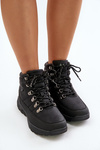 Ocieplane Męskie Buty Trekkingowe Czarne Lee Cooper LCJ-24-03-3034M